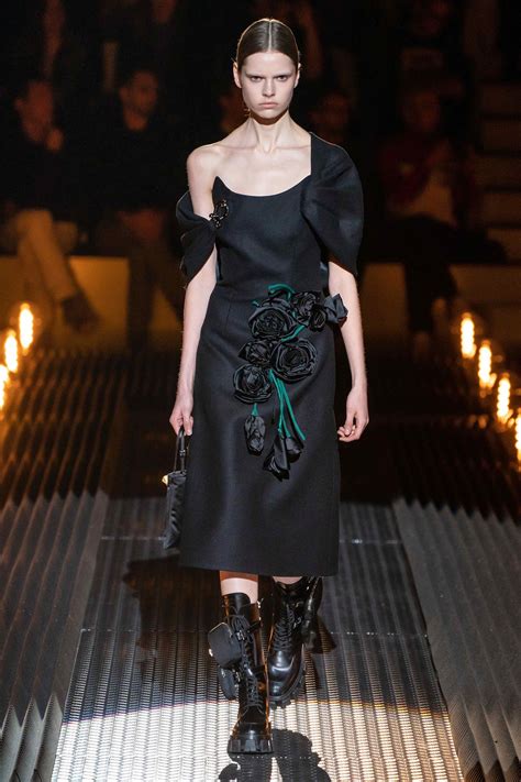 prada black shows|prada milan show outfits.